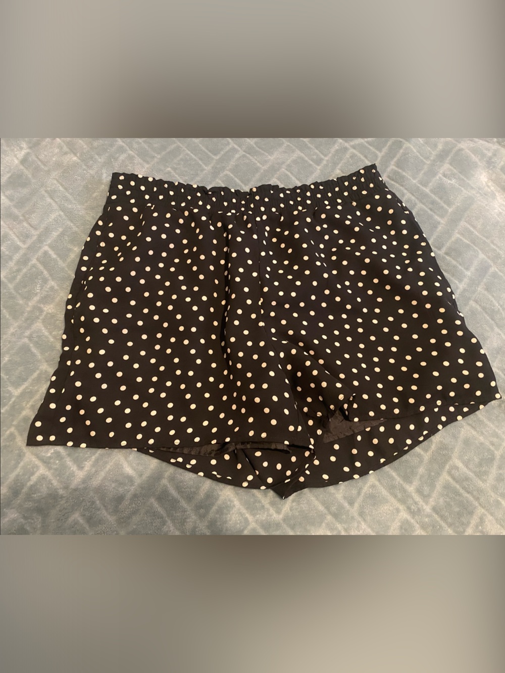 Express Black Polka Dot Women’s Shorts